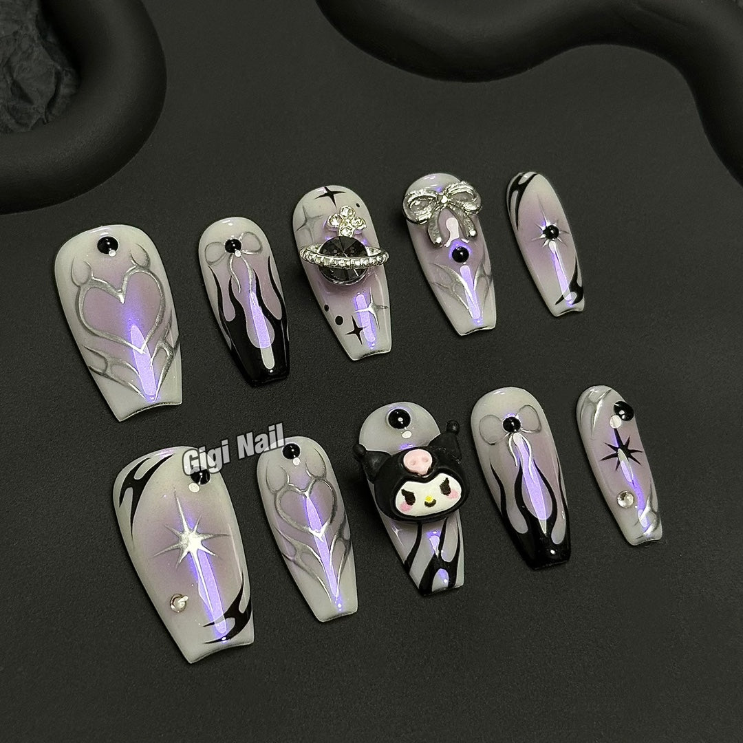 💜🤍🖤 No. 1035