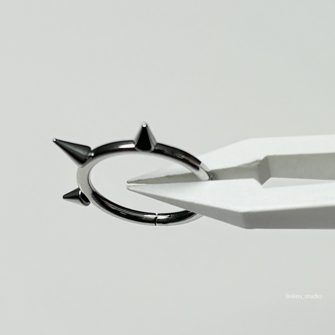 🌟 Sweet Wolf Fang & Seamless Ring Lip/Septum Jewelry Set ✨