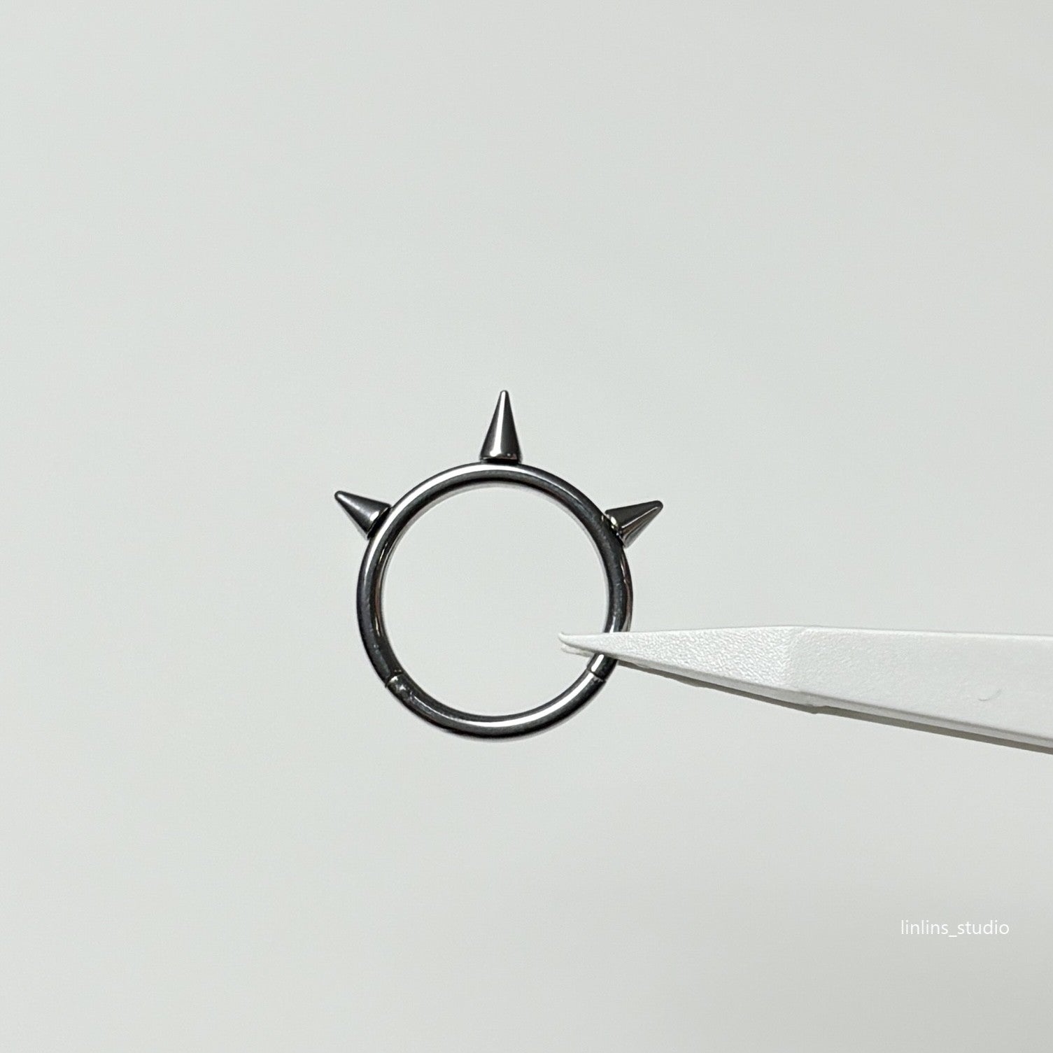 🌟 Sweet Wolf Fang & Seamless Ring Lip/Septum Jewelry Set ✨